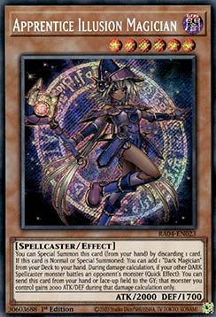 Apprentice Illusion Magician (V.3 - Secret Rare) - Quarter Century Stampede (Secret Rare) [RA04-023]