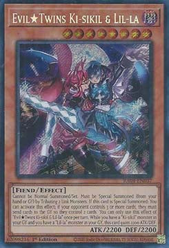 EvilTwins Ki-sikil & Lil-la (V.3 - Secret Rare) - Quarter Century Stampede (Secret Rare) [RA04-037]