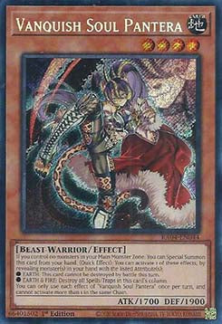 Vanquish Soul Pantera (V.3 - Secret Rare) - Quarter Century Stampede (Secret Rare) [RA04-044]