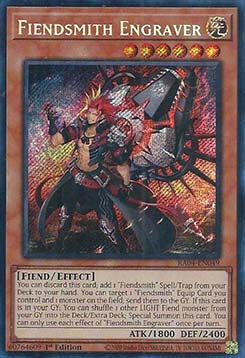 Fiendsmith Engraver (V.3 - Secret Rare) - Quarter Century Stampede (Secret Rare) [RA04-049]