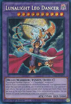 Lunalight Leo Dancer (V.3 - Secret Rare) - Quarter Century Stampede (Secret Rare) [RA04-053]