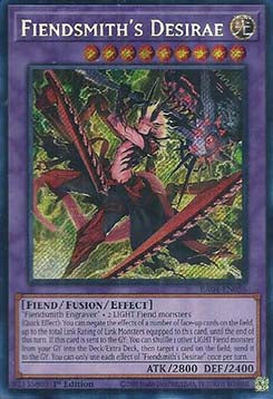 Fiendsmith's Desirae (V.3 - Secret Rare) - Quarter Century Stampede (Secret Rare) [RA04-056]