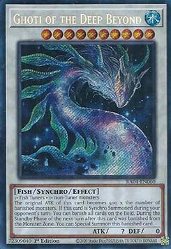 Ghoti of the Deep Beyond (V.3 - Secret Rare) - Quarter Century Stampede (Secret Rare) [RA04-060]