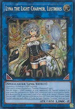 Lyna the Light Charmer, Lustrous (V.3 - Secret Rare) - Quarter Century Stampede (Secret Rare) [RA04-081]