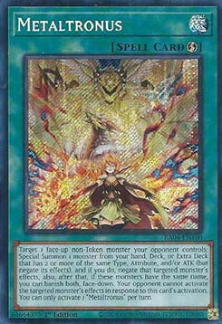 Metaltronus (V.3 - Secret Rare) - Quarter Century Stampede (Secret Rare) [RA04-100]