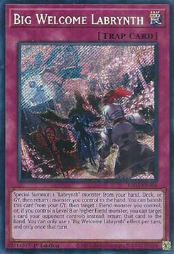 Big Welcome Labrynth (V.3 - Secret Rare) - Quarter Century Stampede (Secret Rare) [RA04-104]