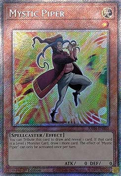 Mystic Piper (V.4 - Platinum Secret Rare) - Quarter Century Stampede (Platinum Secret Rare) [RA04-005]