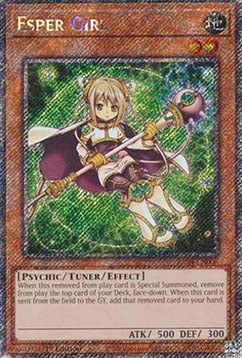 Esper Girl (V.4 - Platinum Secret Rare) - Quarter Century Stampede (Platinum Secret Rare) [RA04-006]