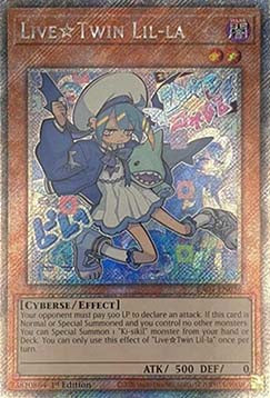 LiveTwin Lil-la (V.4 - Platinum Secret Rare) - Quarter Century Stampede (Platinum Secret Rare) [RA04-036]