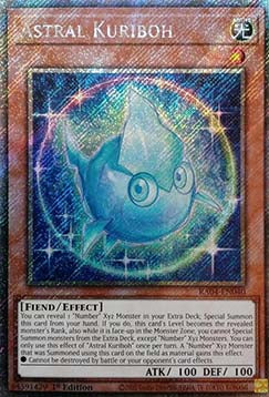 Astral Kuriboh (V.4 - Platinum Secret Rare) - Quarter Century Stampede (Platinum Secret Rare) [RA04-040]