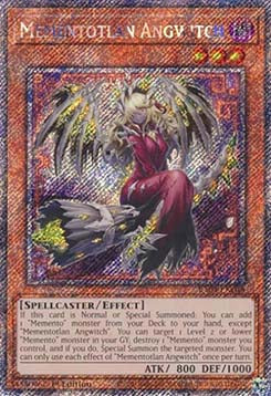 Mementotlan Angwitch (V.4 - Platinum Secret Rare) - Quarter Century Stampede (Platinum Secret Rare) [RA04-048]