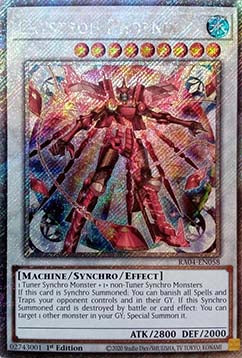 Crystron Phoenix (V.4 - Platinum Secret Rare) - Quarter Century Stampede (Platinum Secret Rare) [RA04-058]