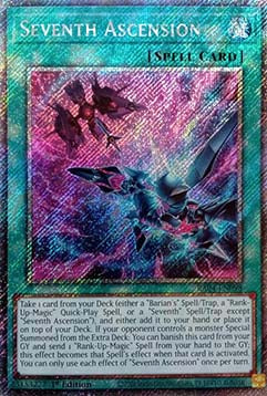 Seventh Ascension (V.4 - Platinum Secret Rare) - Quarter Century Stampede (Platinum Secret Rare) [RA04-098]