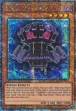 Edge Imp Chain (V.5 - Quarter Century Secret Rare) - Quarter Century Stampede (Quarter Century Secret Rare) [RA04-014]