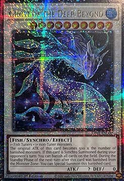 Ghoti of the Deep Beyond (V.5 - Quarter Century Secret Rare) - Quarter Century Stampede (Quarter Century Secret Rare) [RA04-060]