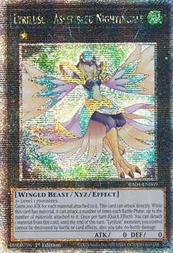 Lyrilusc - Assembled Nightingale (V.5 - Quarter Century Secret Rare) - Quarter Century Stampede (Quarter Century Secret Rare) [RA04-069]