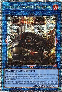 Amphibious Swarmship Amblowhale (V.5 - Quarter Century Secret Rare) - Quarter Century Stampede (Quarter Century Secret Rare) [RA04-077]