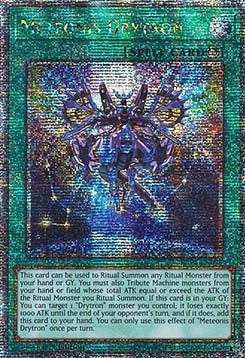 Meteonis Drytron (V.5 - Quarter Century Secret Rare) - Quarter Century Stampede (Quarter Century Secret Rare) [RA04-096]