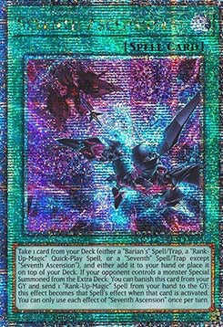 Seventh Ascension (V.5 - Quarter Century Secret Rare) - Quarter Century Stampede (Quarter Century Secret Rare) [RA04-098]