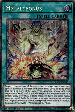 Metaltronus (V.5 - Quarter Century Secret Rare) - Quarter Century Stampede (Quarter Century Secret Rare) [RA04-100]