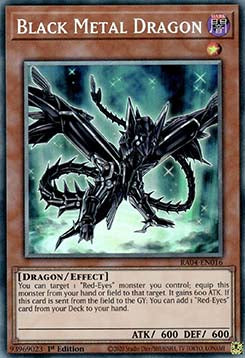 Black Metal Dragon (V.6 - Collectors Rare) - Quarter Century Stampede (Collectors Rare) [RA04-016]