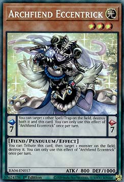 Archfiend Eccentrick (V.6 - Collectors Rare) - Quarter Century Stampede (Collectors Rare) [RA04-017]