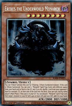 Erebus the Underworld Monarch (V.6 - Collectors Rare) - Quarter Century Stampede (Collectors Rare) [RA04-019]