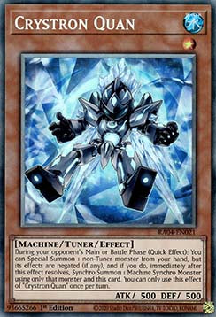 Crystron Quan (V.6 - Collectors Rare) - Quarter Century Stampede (Collectors Rare) [RA04-021]