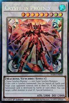 Crystron Phoenix (V.6 - Collectors Rare) - Quarter Century Stampede (Collectors Rare) [RA04-058]