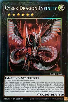 Cyber Dragon Infinity (V.7 - Collectors Rare) - Quarter Century Stampede (Collectors Rare) [RA04-068]