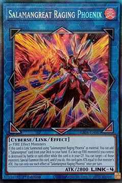 Salamangreat Raging Phoenix (V.6 - Collectors Rare) - Quarter Century Stampede (Collectors Rare) [RA04-083]