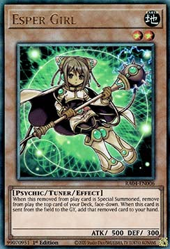 Esper Girl (V.7 - Ultimate Rare) - Quarter Century Stampede (Ultimate Rare) [RA04-006]