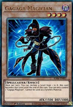 Gagaga Magician (V.7 - Ultimate Rare) - Quarter Century Stampede (Ultimate Rare) [RA04-007]