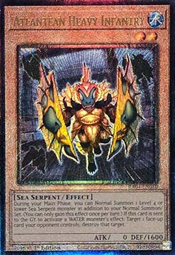 Atlantean Heavy Infantry (V.7 - Ultimate Rare) - Quarter Century Stampede (Ultimate Rare) [RA04-010]