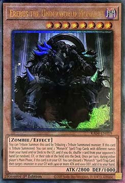 Erebus the Underworld Monarch (V.7 - Ultimate Rare) - Quarter Century Stampede (Ultimate Rare) [RA04-019]