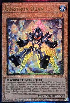 Crystron Quan (V.7 - Ultimate Rare) - Quarter Century Stampede (Ultimate Rare) [RA04-021]