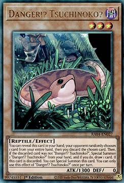 Danger!? Tsuchinoko? (V.7 - Ultimate Rare) - Quarter Century Stampede (Ultimate Rare) [RA04-027]