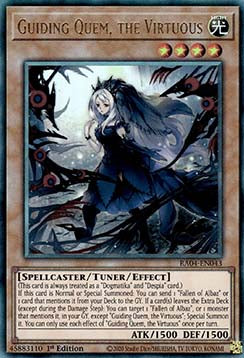 Guiding Quem, the Virtuous (V.7 - Ultimate Rare) - Quarter Century Stampede (Ultimate Rare) [RA04-043]