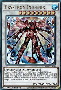 Crystron Phoenix (V.7 - Ultimate Rare) - Quarter Century Stampede (Ultimate Rare) [RA04-058]