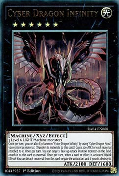 Cyber Dragon Infinity (V.8 - Ultimate Rare) - Quarter Century Stampede (Ultimate Rare) [RA04-068]