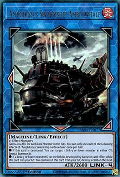 Amphibious Swarmship Amblowhale (V.7 - Ultimate Rare) - Quarter Century Stampede (Ultimate Rare) [RA04-077]