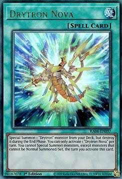 Drytron Nova (V.7 - Ultimate Rare) - Quarter Century Stampede (Ultimate Rare) [RA04-097]