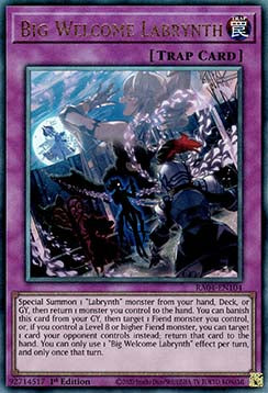 Big Welcome Labrynth (V.7 - Ultimate Rare) - Quarter Century Stampede (Ultimate Rare) [RA04-104]