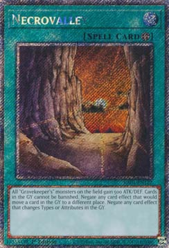 Necrovalley (V.1 - Platinum Secret Rare) - Quarter Century Stampede (Platinum Secret Rare) [RA04-122]