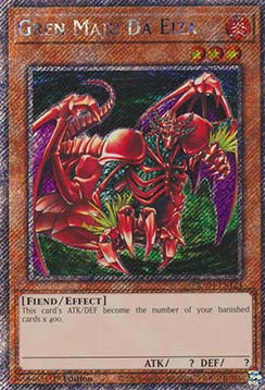 Gren Maju Da Eiza (V.1 - Platinum Secret Rare) - Quarter Century Stampede (Platinum Secret Rare) [RA04-124]