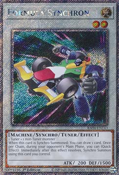 Formula Synchron (V.1 - Platinum Secret Rare) - Quarter Century Stampede (Platinum Secret Rare) [RA04-143]