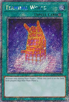 Terminal World (V.1 - Platinum Secret Rare) - Quarter Century Stampede (Platinum Secret Rare) [RA04-148]