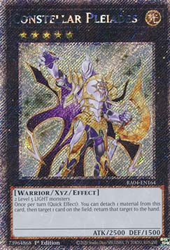 Constellar Pleiades (V.1 - Platinum Secret Rare) - Quarter Century Stampede (Platinum Secret Rare) [RA04-164]