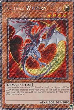 Eclipse Wyvern (V.1 - Platinum Secret Rare) - Quarter Century Stampede (Platinum Secret Rare) [RA04-177]