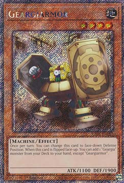Geargiarmor (V.1 - Platinum Secret Rare) - Quarter Century Stampede (Platinum Secret Rare) [RA04-187]